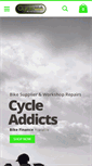 Mobile Screenshot of cycleaddicts.co.uk